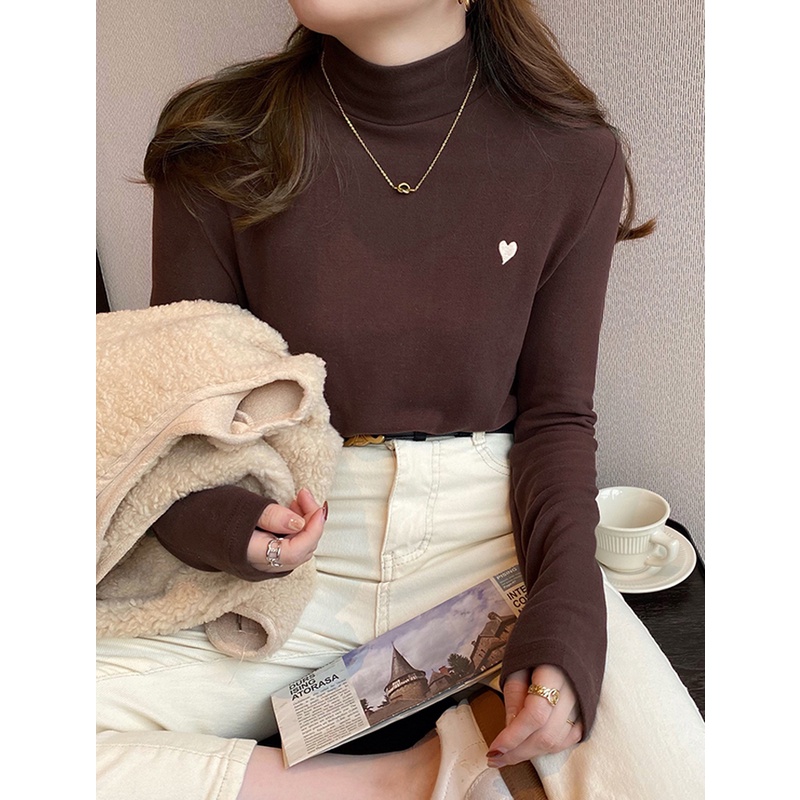 Áo thun nữ NRVP dài tay thời trang phong cách Hàn Quốc 2023