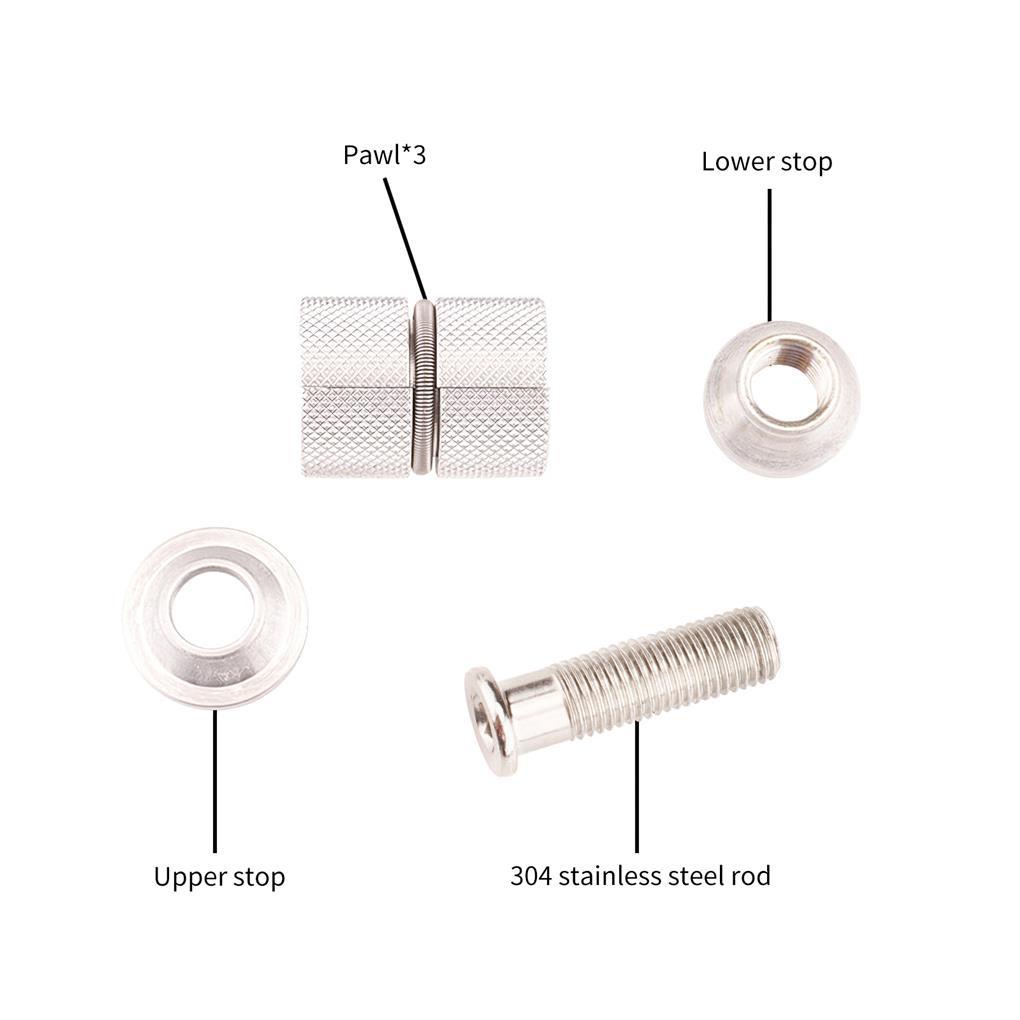 Ốc Vít Mở Rộng Phuộc Trước Bằng Hợp Kim Nhôm Chống Nước Chống Mòn Thay Thế Cho Xe Đạp