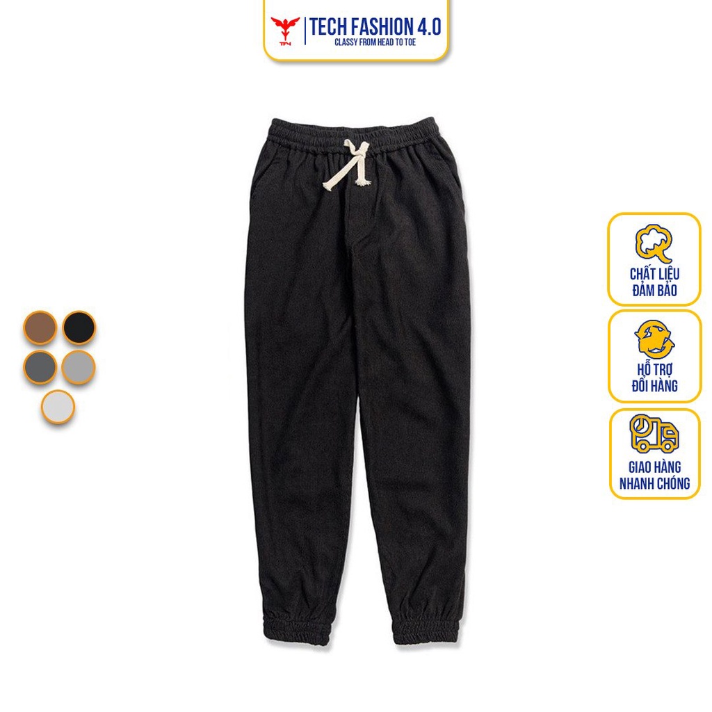 Quần jogger nhung tăm cao cấp dáng thể thao TF4