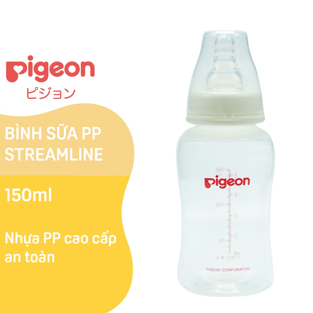 Bình sữa PP Streamline Pigeon 150ml/ 250ml