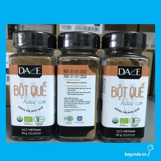 Bột quế hữu cơ Dace 45g