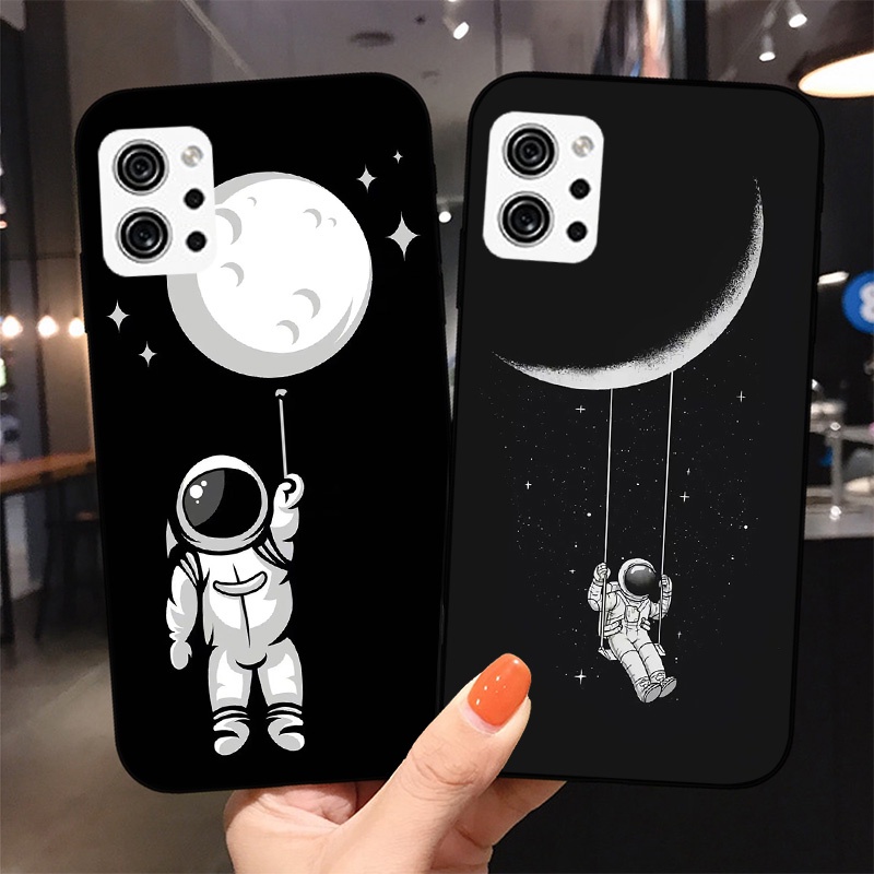 Ốp Điện Thoại Họa Tiết Phi Hành Gia HD Cho LG Q92 5G K92 5G