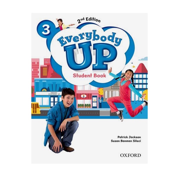 Sách - (Trọn Bộ 2 cuốn) Tiếng Anh- Everybody Up 3- 2nd Edition (WB + SB)