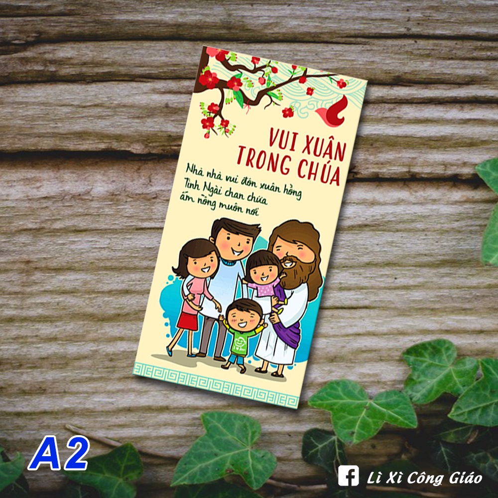 Set 1000 Bao Lì Xì Công Giáo - Tổng hợp các mẫu - Nhà Sách Công Giáo Việt Nam
