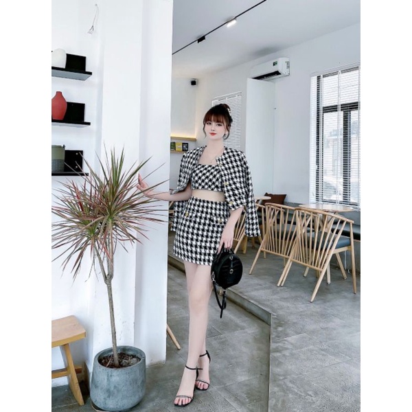 set dạ 3 chi tiết