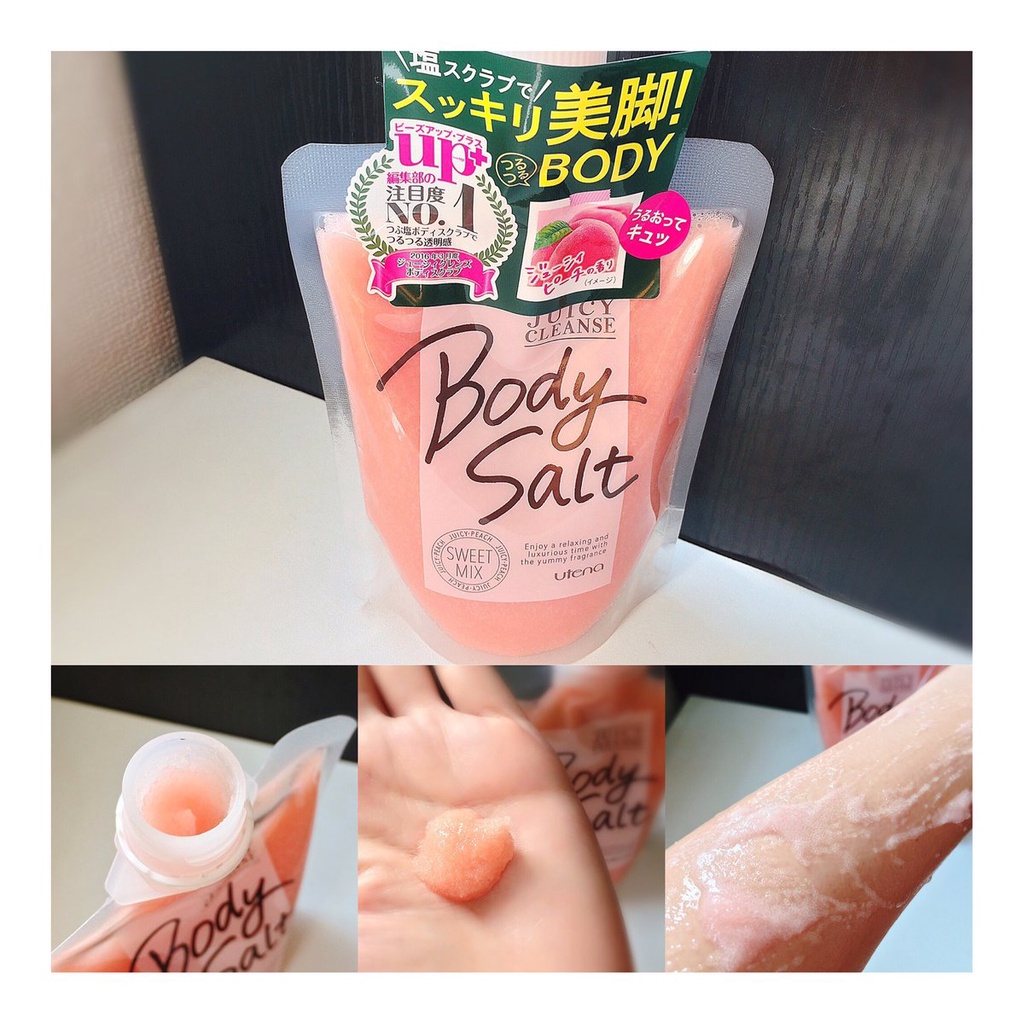MUỐI TẮM TẨY TẾ BÀO CHẾT CHO DA BODY SALT NHIỀU MÙI HƯƠNG  - HÀNG NHẬT NỘI ĐỊA