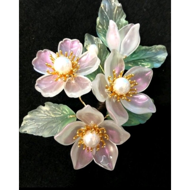 Set 10 cánh hoa sen 13x19mm - nguyên liệu làm trâm cài tóc thủ công handmade DIY