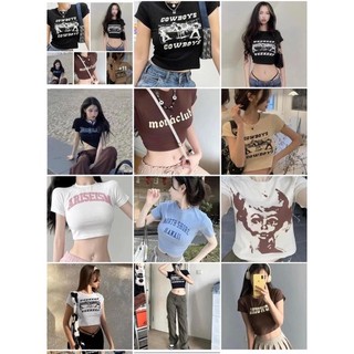 Combo 2 áo Croptop
