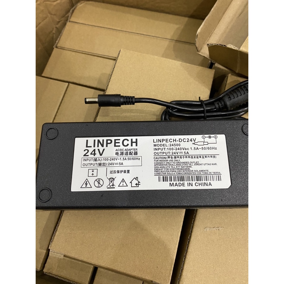 Nguồn adapter 24v 2a/ 24v 5a cho thiết bị mạng, máy bơm nước.