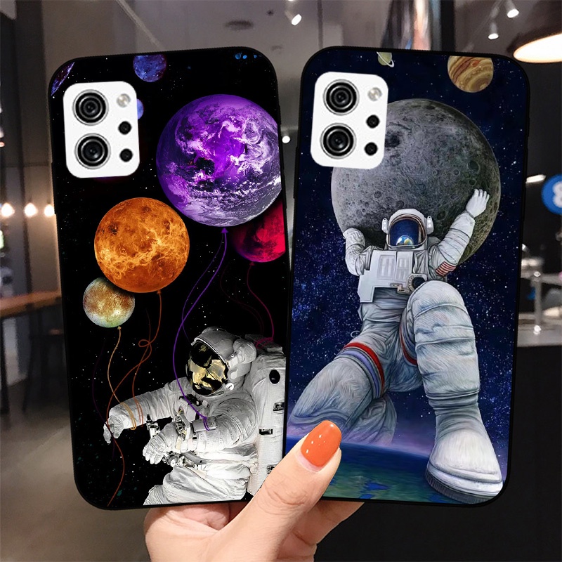 Ốp Điện Thoại Họa Tiết Phi Hành Gia HD Cho LG Q92 5G K92 5G