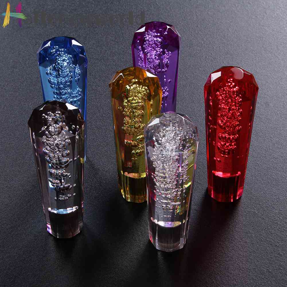 Núm Gạt Cần Số Xe Hơi AT / MT Đính Pha Lê Thông Dụng