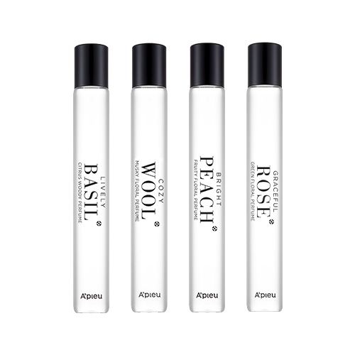 Nước hoa dạng lăn A'PIEU 10ml sử dụng tiện lợi