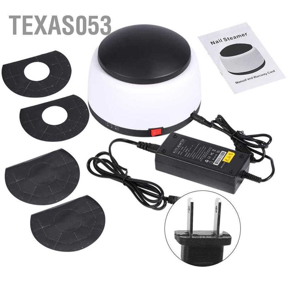 [Hàng Sẵn] Máy Tháo Sơn Móng Tay Gel UV bằng Hơi Nóng Nhanh Chóng 36W【Texas053】