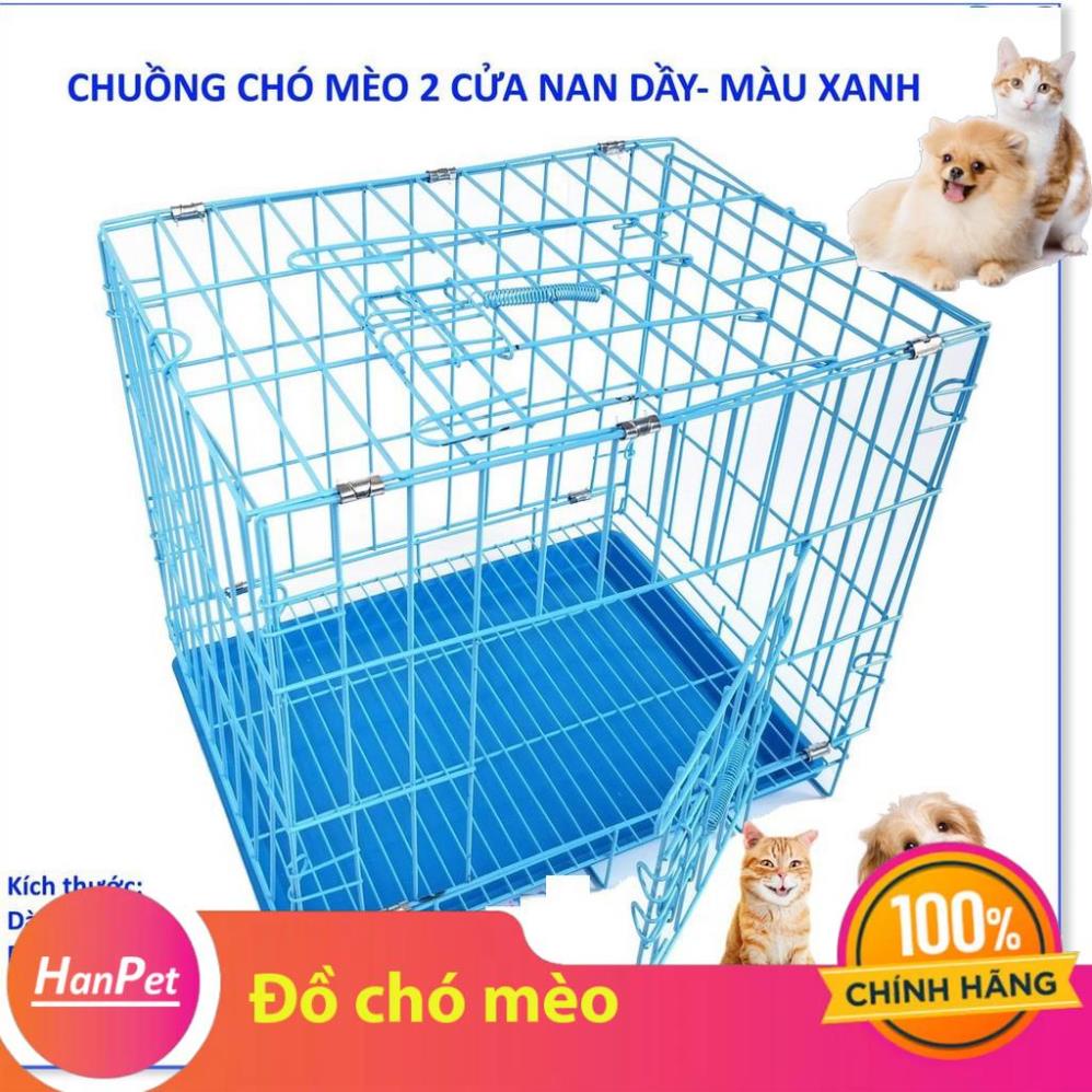 SD- Chuồng Lồng cho thú cưng nhỏ dạng gấp gọn sơn tĩnh điện sd60m sd70m chuồng chó mèo