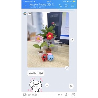 Chậu hoa để bàn mini
