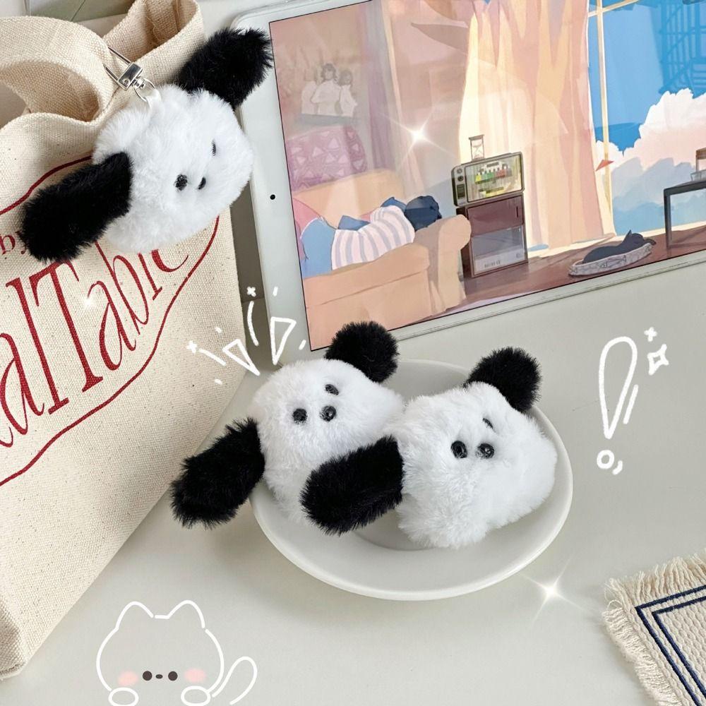 Móc Khóa Hình Thú Nhồi Bông Mềm Mại Đáng Yêu