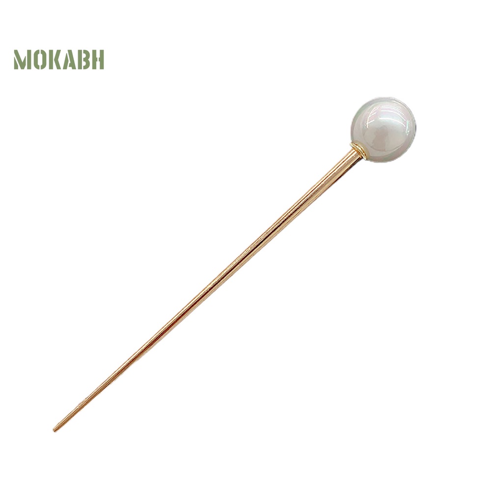 Kẹp Tóc Kim Loại Thiết Kế Đơn Giản Thanh Lịch Phong Cách Hàn Quốc