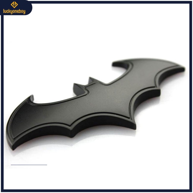 Logo Batman 3d Bằng Kim Loại Trang Trí Đuôi Xe Hơi / Xe Máy
