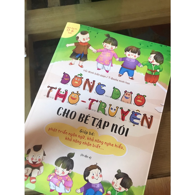 Sách Đồng Dao Thơ Truyện Cho Bé Tập Nói | BigBuy360 - bigbuy360.vn