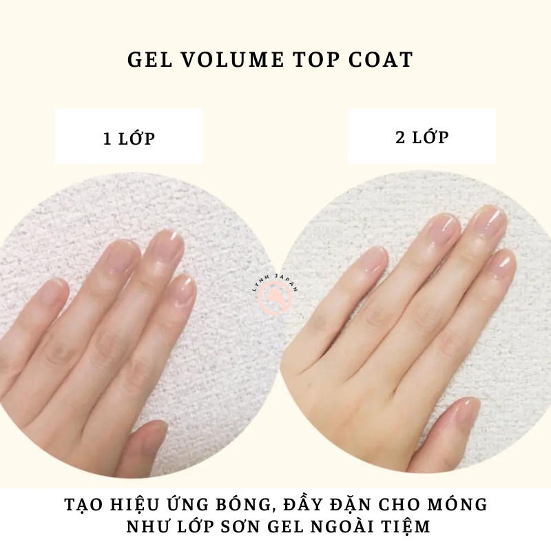 Sơn Dưỡng Móng, Top Coat, Gel Volume Canmake Nội Địa Nhật