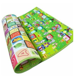 Chiếu xốp maboshi 2 mặt-thảm xốp maboshi cho bé ngồi chơi hàng đẹp