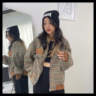 Áo khoác caro jacket ulzzang style meji.studio