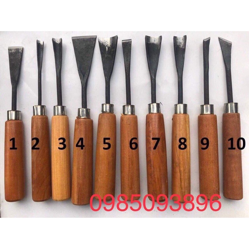 Bán lẻ 1 cây đục, đục bạt chạm, đục xén bonsai, sáo diều, điêu khắc