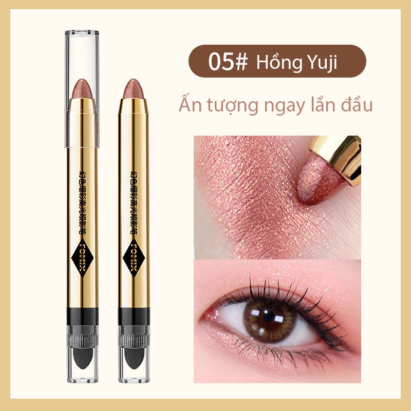 Bút phấn mắt trang điểm phấn mắt hai đầu lấp lánh  tạo lớp trang điểm mắt sáng bóng - sunstore.office