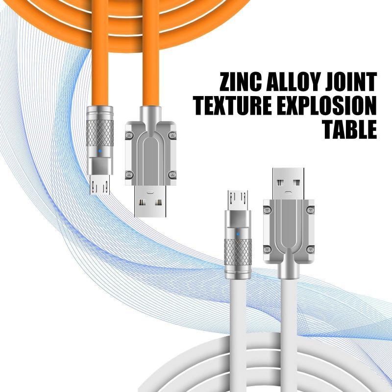 Dây Cáp Sạc Nhanh Ankndo 120W 6A Cho Xiaomi Huawei Samsung Dài 1M / 2M