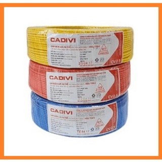 Dây điện đôi mềm Cadivi các cỡ.