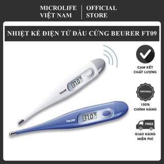 Nhiệt kế điện tử đầu cứng Beurer FT09 - Hàng Nhập Khẩu Đức - Bảo Hành 2 Năm