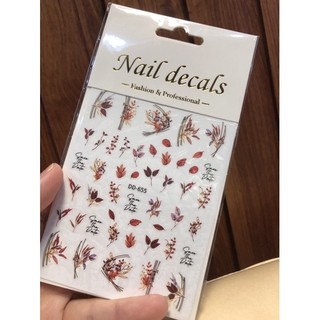 Sticker dán móng chữ kí
