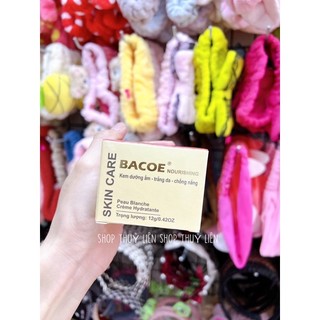 Kem mặt bacoe dưỡng ẩm trắng da 12g