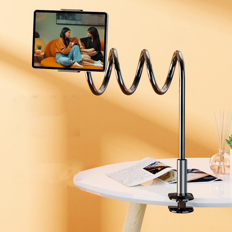 Giá đỡ kẹp điện thoại S P để bàn cho smartphone xoay 360 độ hỗ trợ xem phim, livestream, quay video