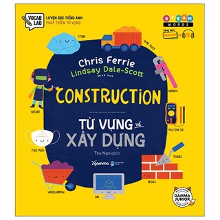 Sách - Steam Words Construction - Từ Vựng Về Xây Dựng