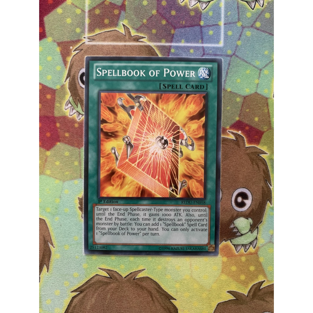 Thẻ Bài Yugioh Mint90 Spell Spellbook of Power - Common