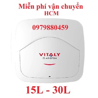 Máy nước nóng gián tiếp  Ariston Vitaly 15L /30L, tiết kiệm điện, bảo hành 7 năm