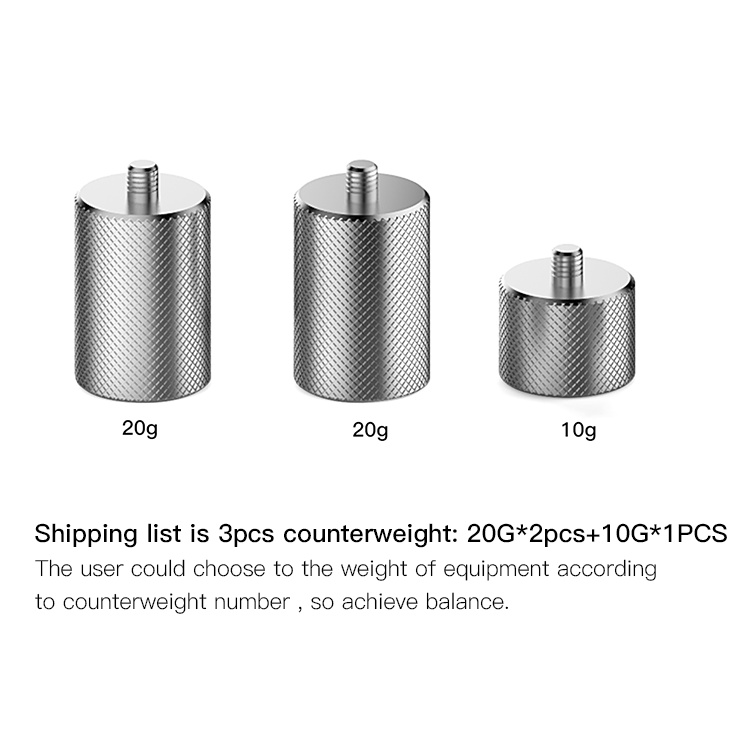 Tay Cầm Chống Rung M3 50g Bằng Thép Không Gỉ Cho DJI OM 4 / OSMO Mobile 3