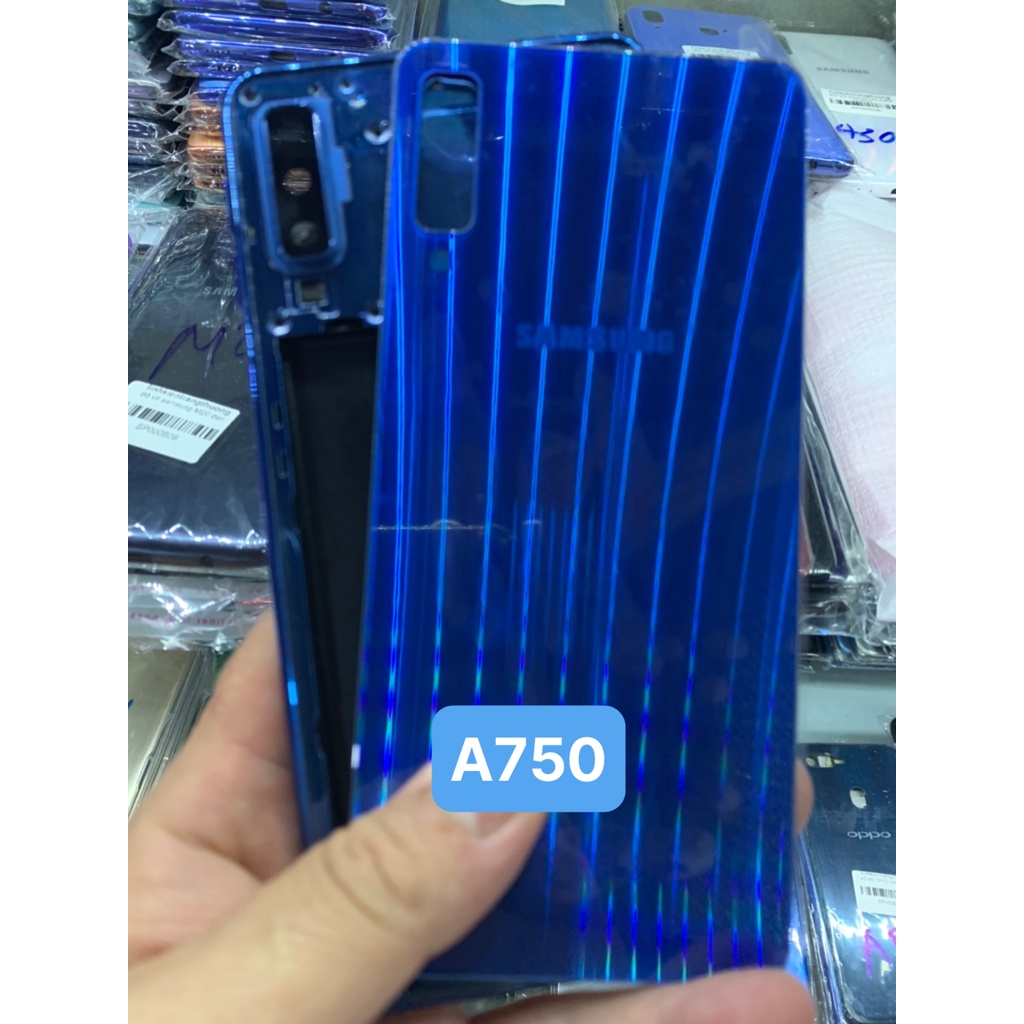 Bộ xương vỏ, kính lưng samsung A750 / A7 2018
