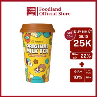 Trà Sữa Trân Châu Vị Truyền Thống Vị Dâu Tây ToCoToCo Tea Ly 500ml – FOODLAND