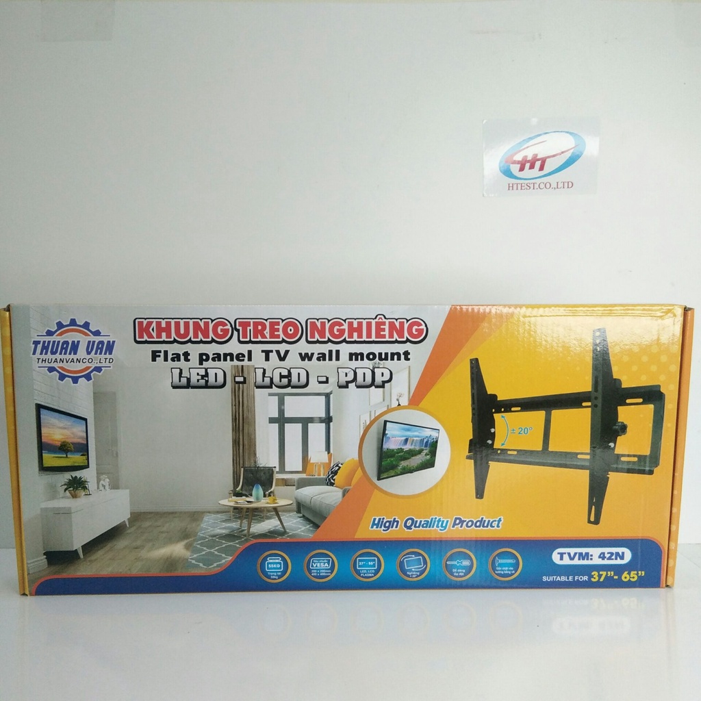 KHUNG TREO TIVI Giá tivi nghiêng 21-65 inch - Chính Hãng