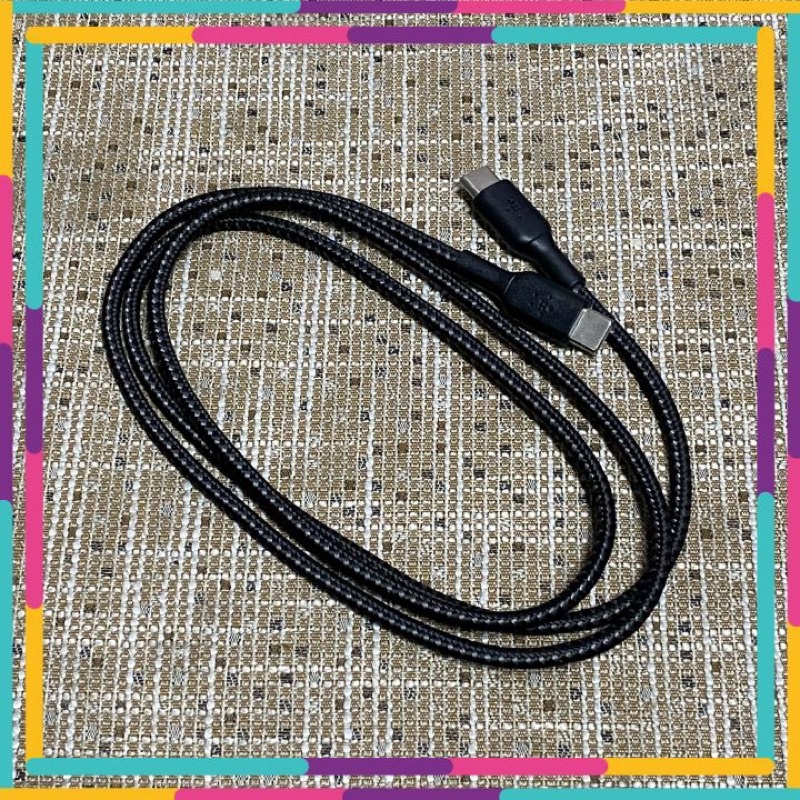 Cáp sạc nhanh Belkin bọc dù   chính hãng Nobox - Bảo hành 06 tháng