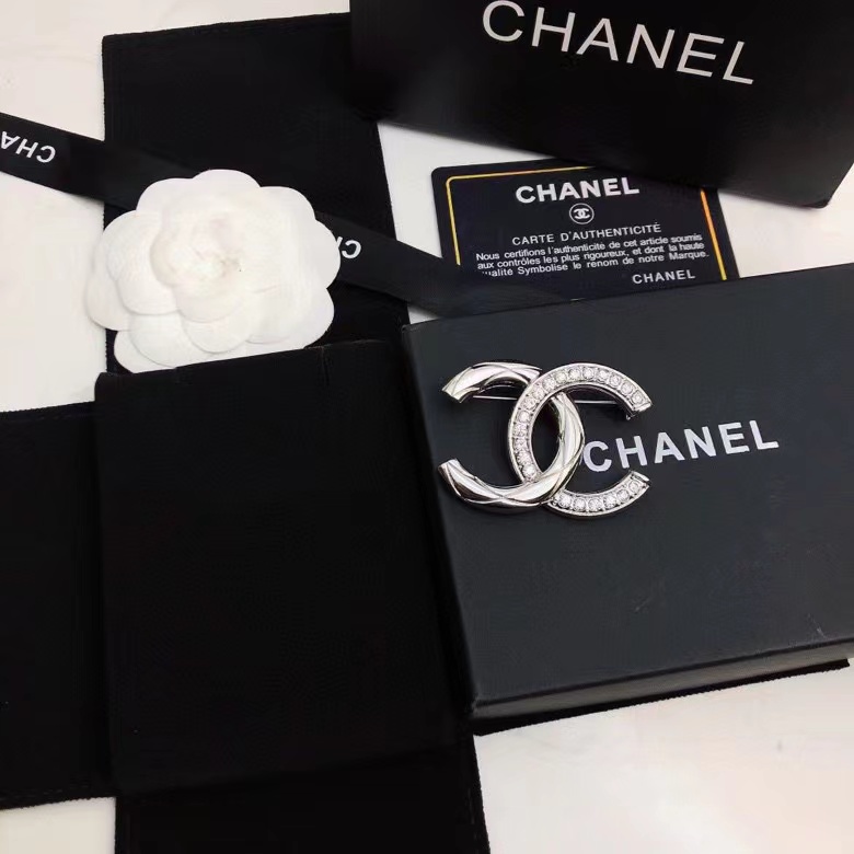 Ghim Cài Áo Hình Chữ C Phong Cách Retro Thời Trang