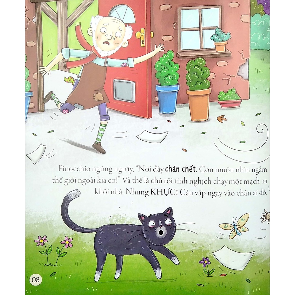 Sách - Truyện Cổ Tích Kinh Điển - Cậu Bé Pinocchio (ND)