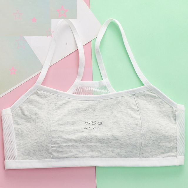 Áo lót nữ học sinh, áo ngực cho bé gái chất liệu cotton đẹp size 28-50kg
