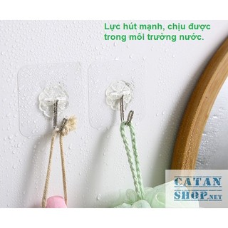 Combo 10 Móc dán tường siêu chắc chắn, MÓC DÁN THẦN THÁNH siêu chịu lực sản phẩm vô cùng tiện dụng cho ngôi nhà của bạn