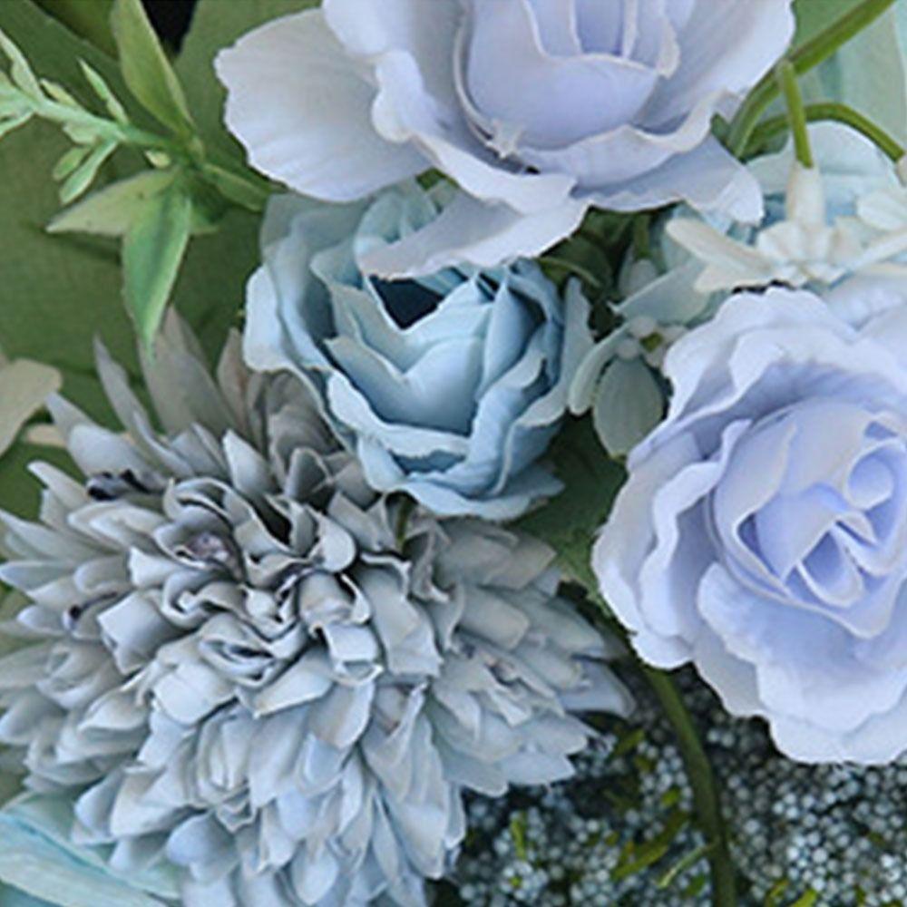 Bó Hoa Cẩm Tú Cầu Nhân Tạo Sống Động Như Thật Dùng Để Trang Trí Bàn Tiệc Cưới