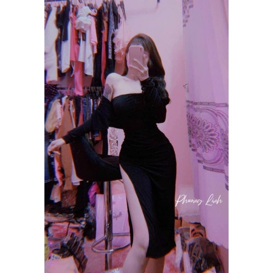 70,72,75KG&%SÉT VÁY ÁO BODY BIGSIZE -HOTGIRL,NHÚNG EO KÈM ÁO KHOÁC( CHẤT LEN TĂM MỀM MỊN CO GIÃN TỐT. S,M,L,XL