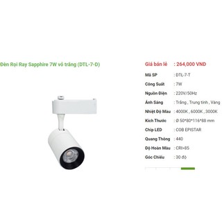 [Kingled]ĐÈN RỌI RAY SAPHIRE 7W,10w,20w,30w