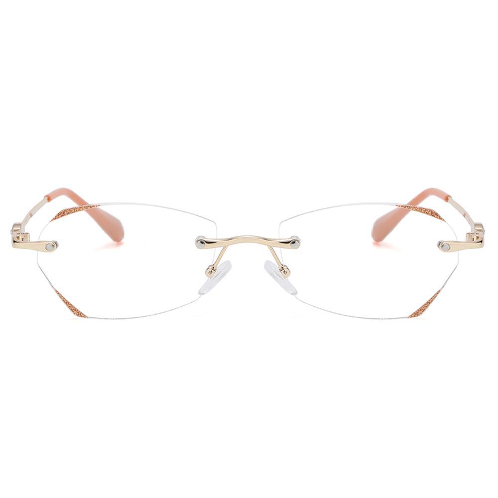 Osier1 Kính Đọc Sách Không Gọng Chống Bức Xạ Chống Ánh Sáng Xanh Dương Cổ Điển Nghệ Thuật Cho Nam Và Nữ